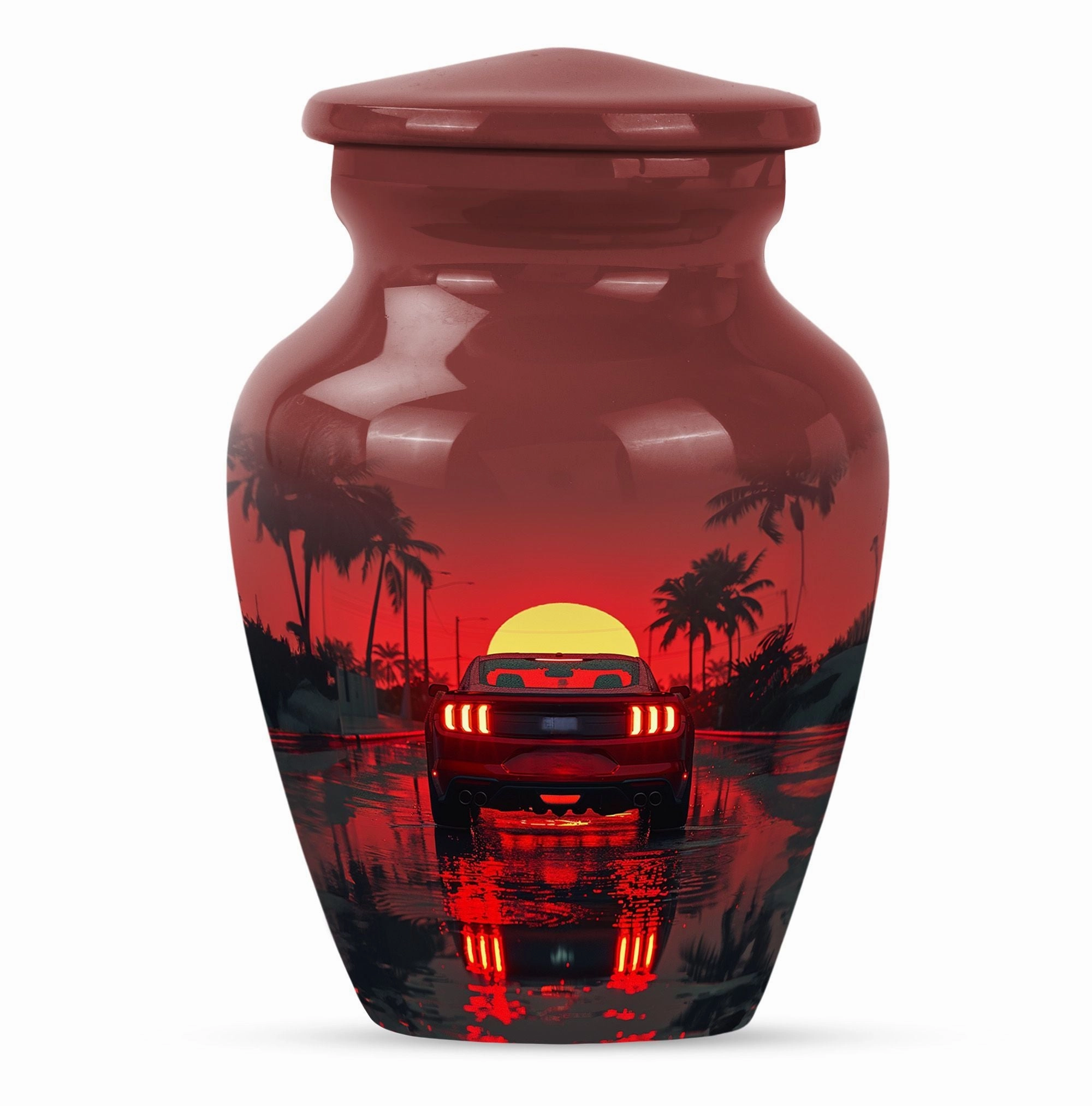 Butterfly Embrace: Car Memorial Cremation Urn for Peaceful Rest