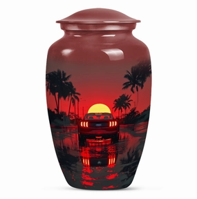 Butterfly Embrace: Car Memorial Cremation Urn for Peaceful Rest