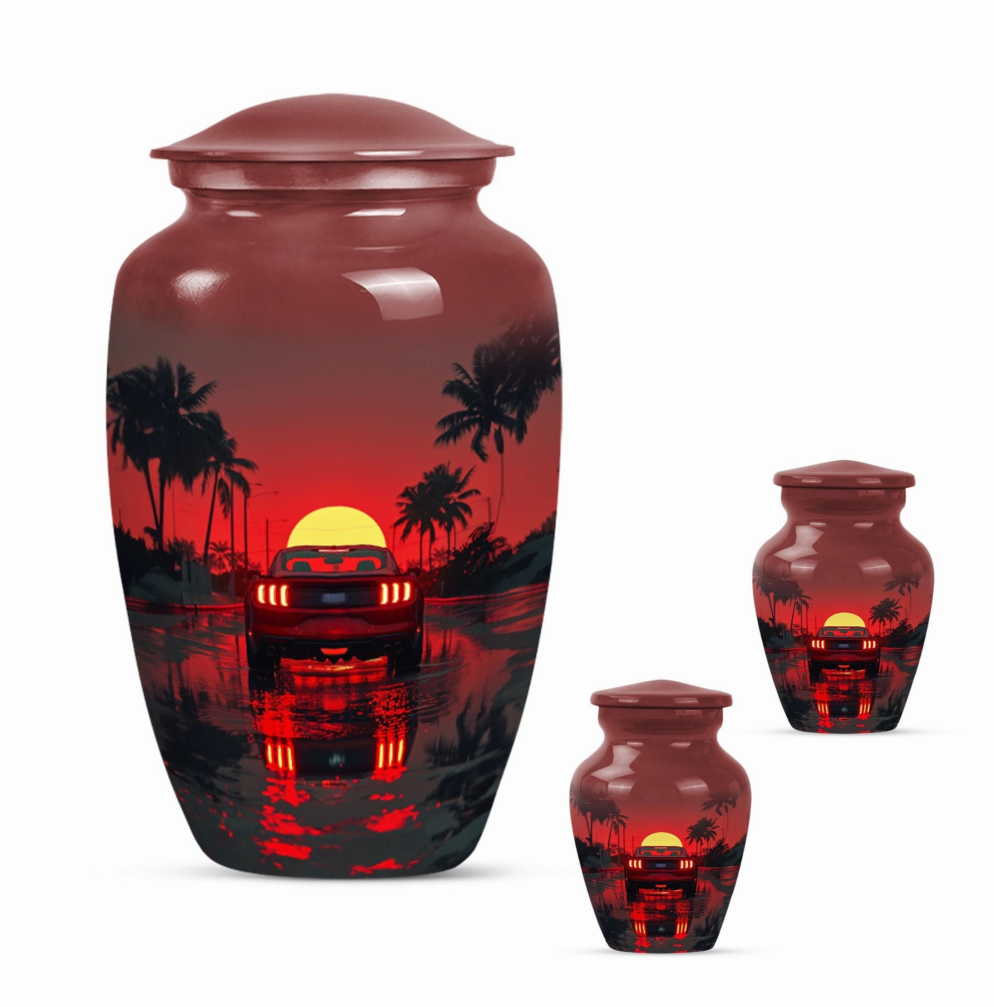 Butterfly Embrace: Car Memorial Cremation Urn for Peaceful Rest