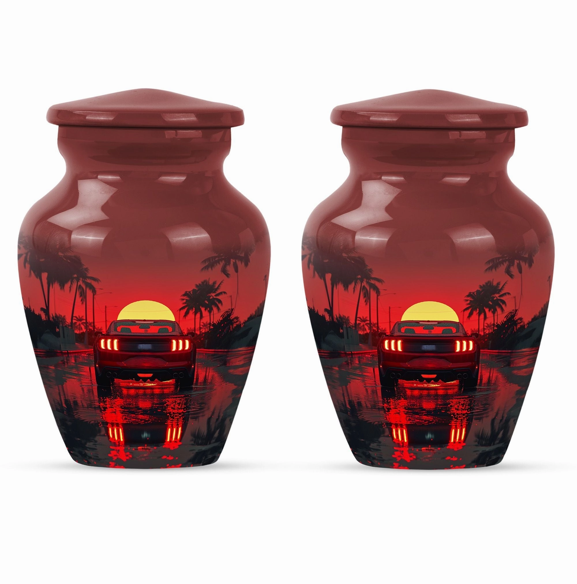 Butterfly Embrace: Car Memorial Cremation Urn for Peaceful Rest