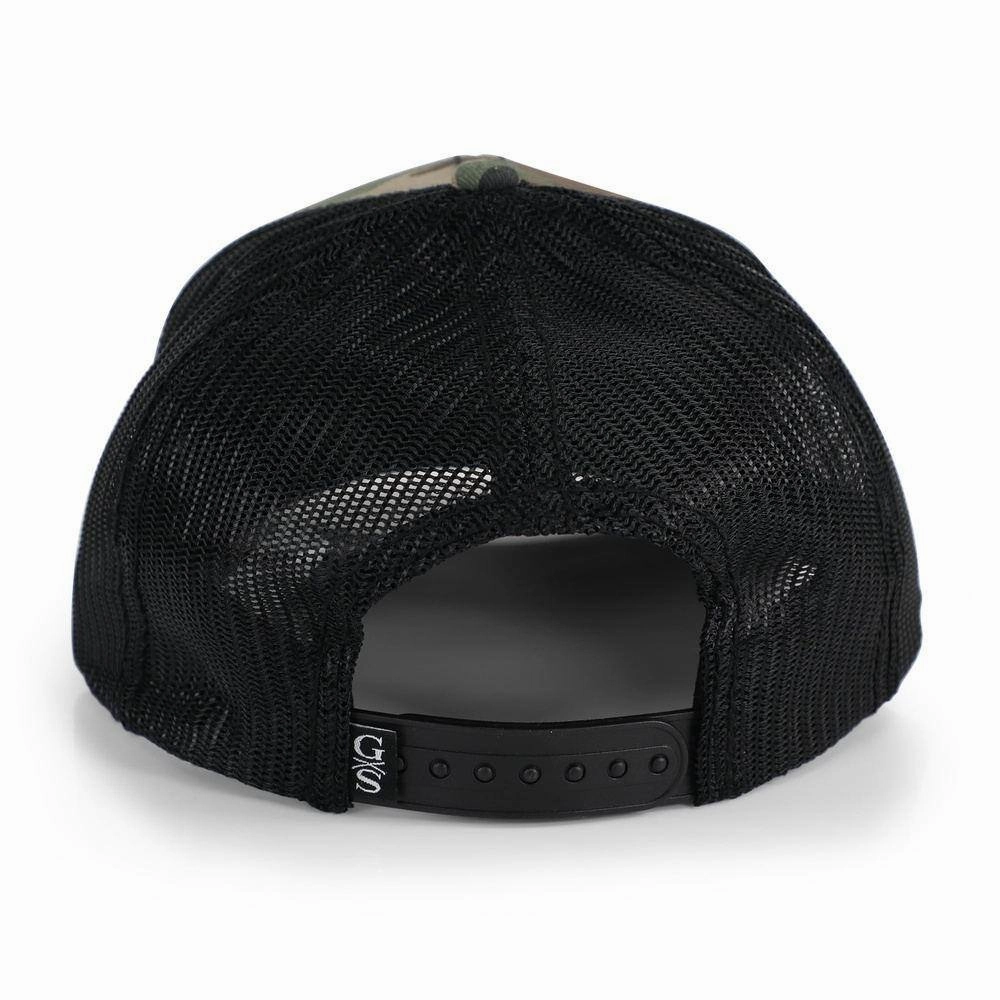 Camo Leather Logo Hat
