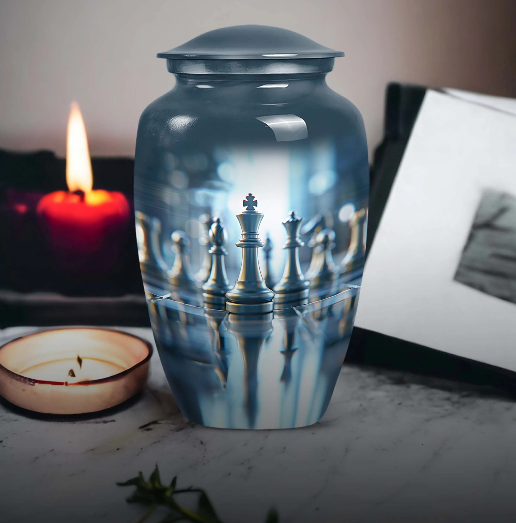Chess Game Cremation Urn Burial Custom Cremation Container