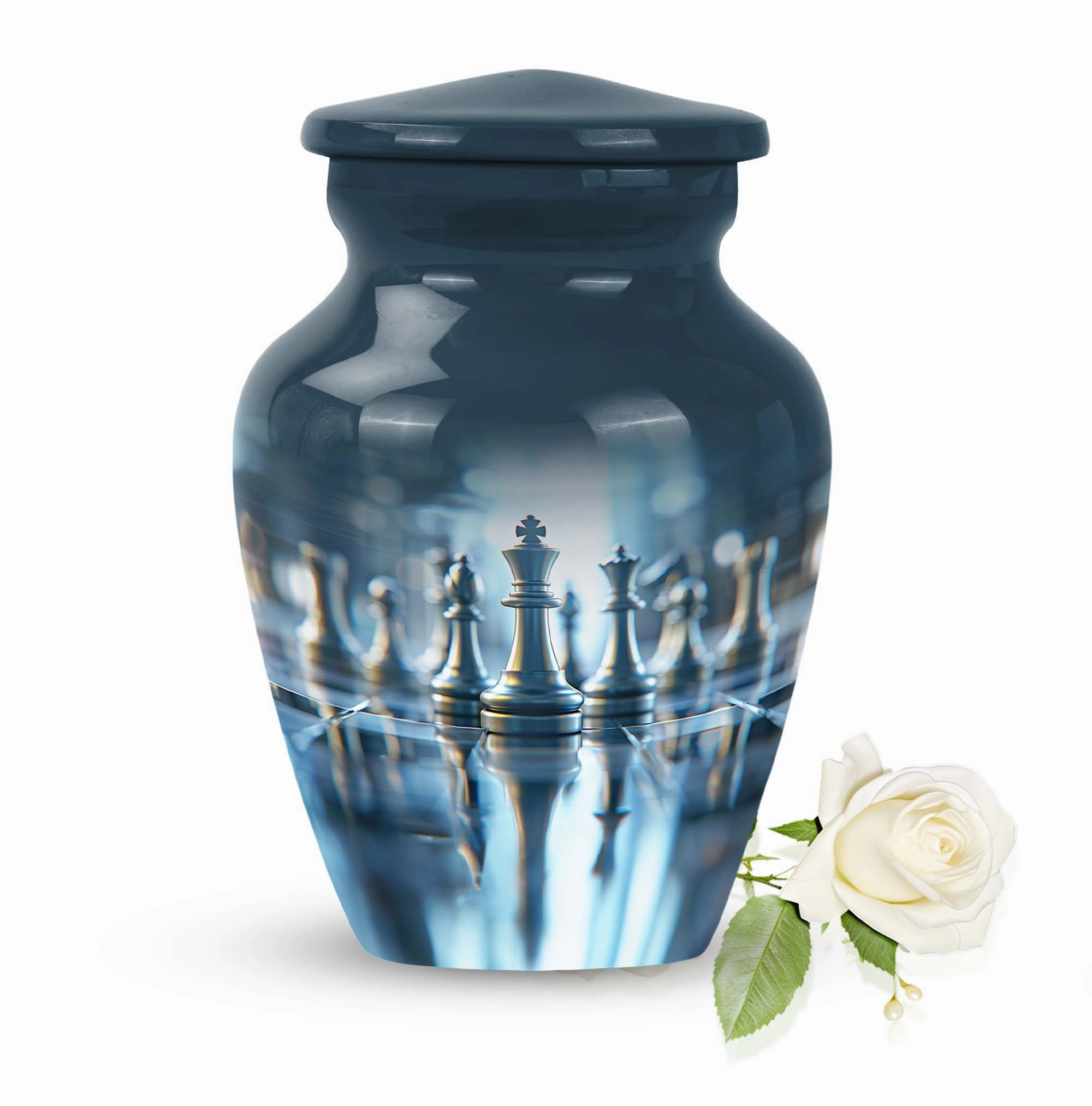 Chess Game Cremation Urn Burial Custom Cremation Container