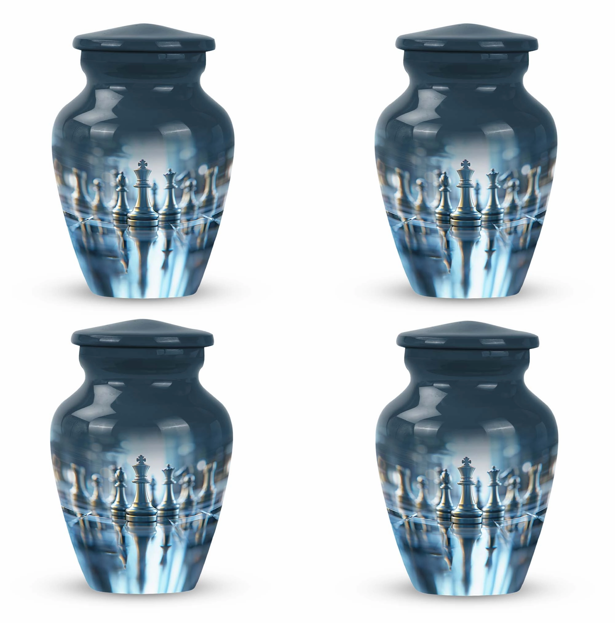 Chess Game Cremation Urn Burial Custom Cremation Container