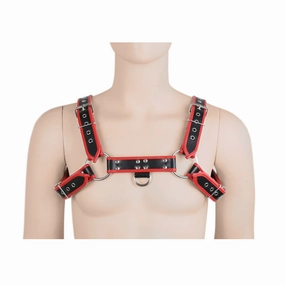 Chest Harness - Deluxe Bulldog PVC Vegan Leather