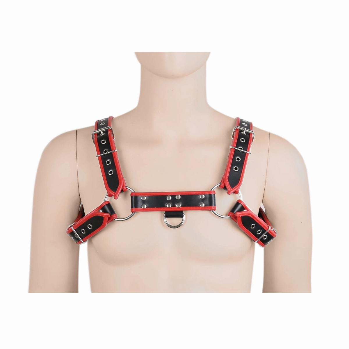 Chest Harness - Deluxe Bulldog PVC Vegan Leather