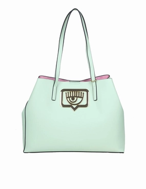 Chiara Ferragni Bold Eye Medium Top Handle Bag