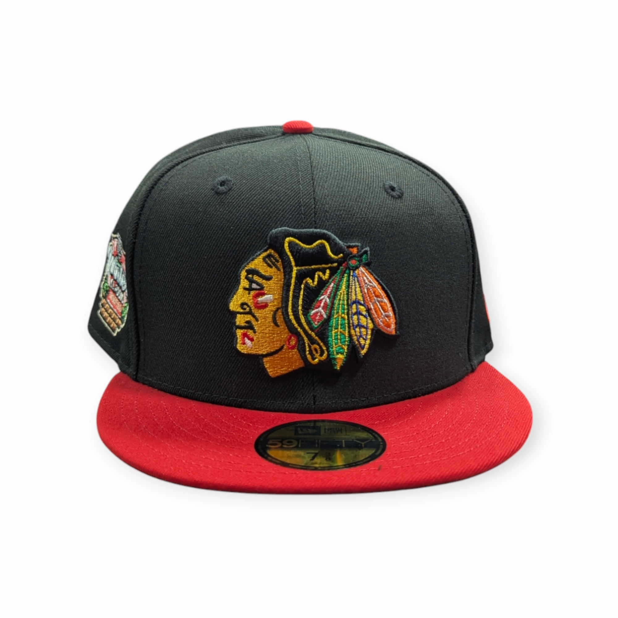 Chicago Blackhawks New Era 2 Tone Black/Red 2025 Winter Classic 59FIFTY Fitted Hat
