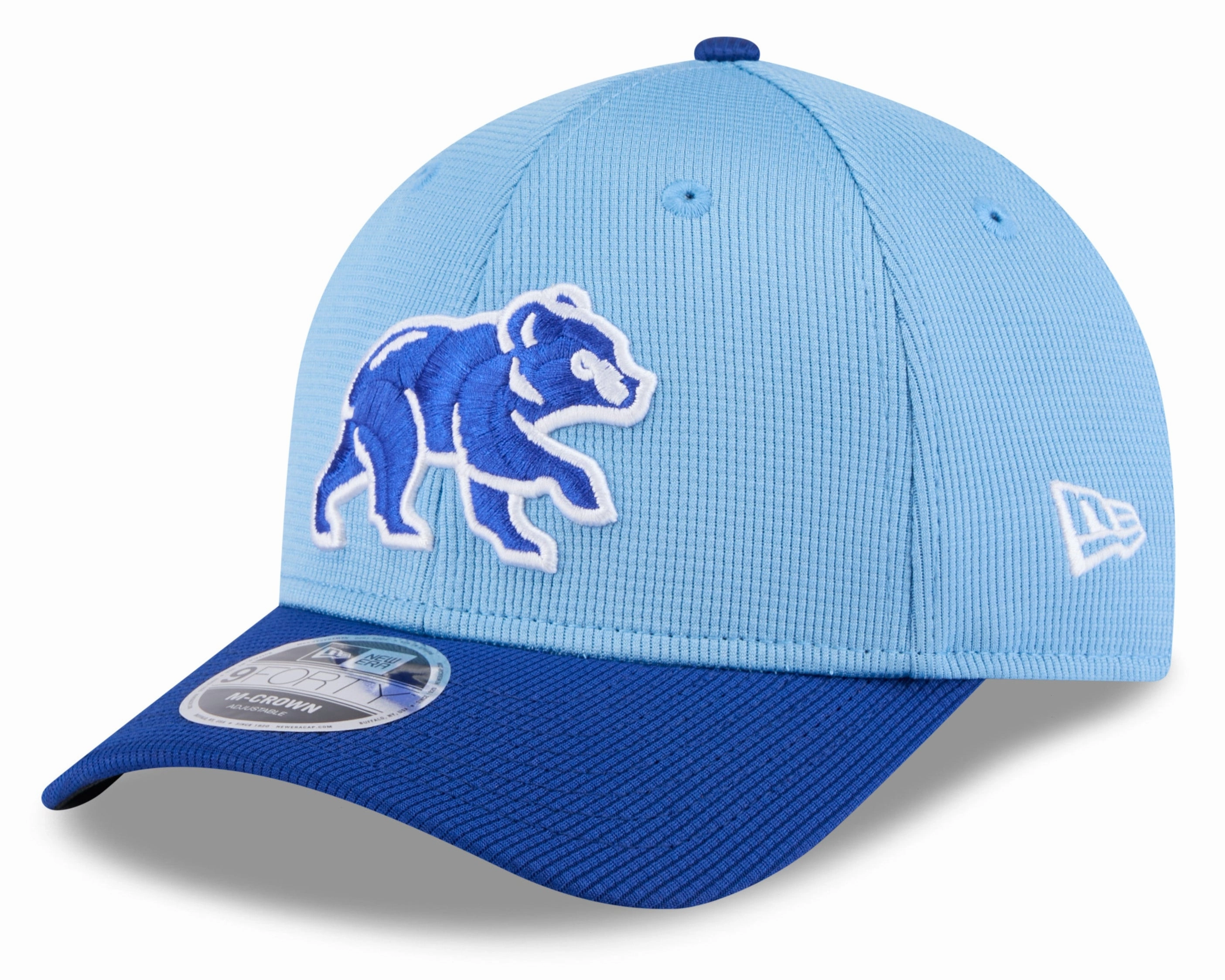 Chicago Cubs Blue New Era 2025 Spring Training M-Crown 9FORTY Adjustable Hat