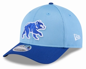 Chicago Cubs Blue New Era 2025 Spring Training M-Crown 9FORTY Adjustable Hat