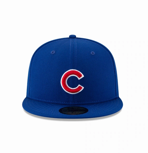 Chicago Cubs New Era 2016 World Series Wool 59FIFTY Fitted Hat - Blue