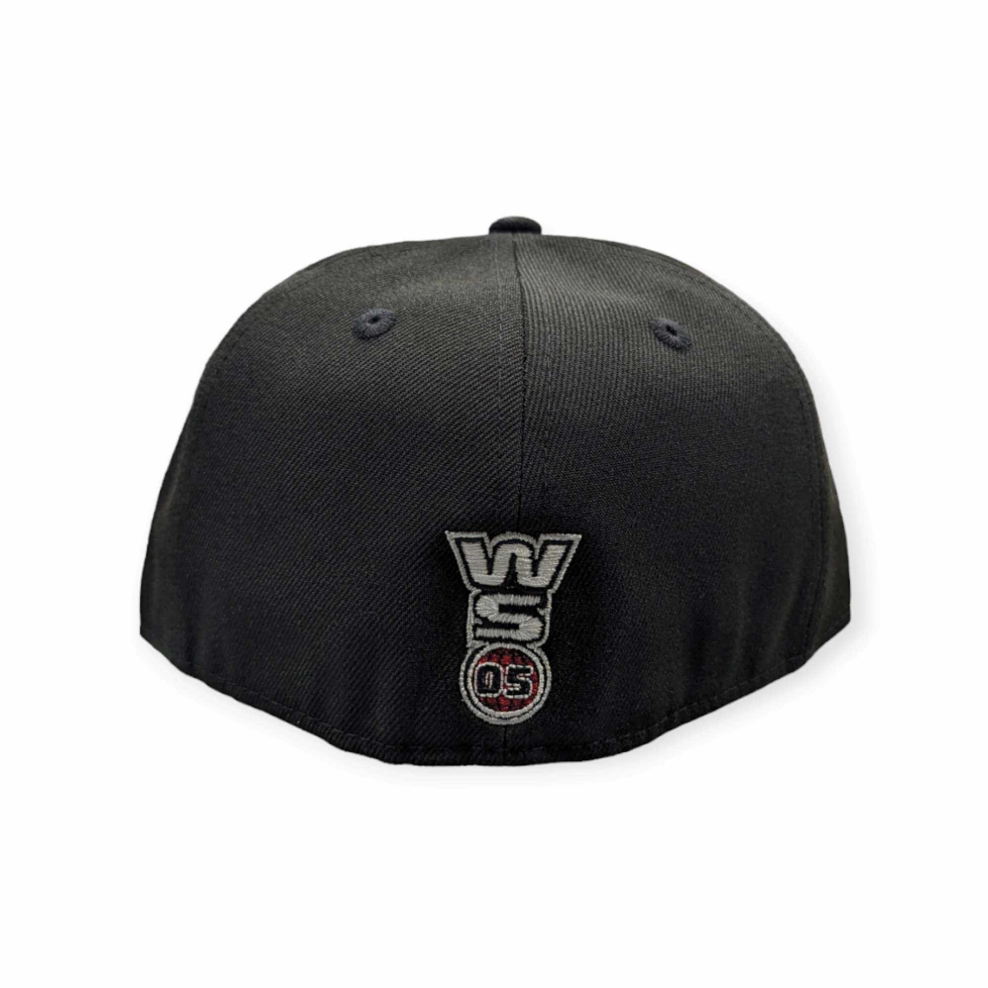Chicago White Sox 2005 World Series Champions Locker Room Gray/Black 59FIFTY Fitted Hat