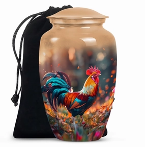 Chicken Urn Tranquility: Personalized Memorial Burial Ash Urns For Humans