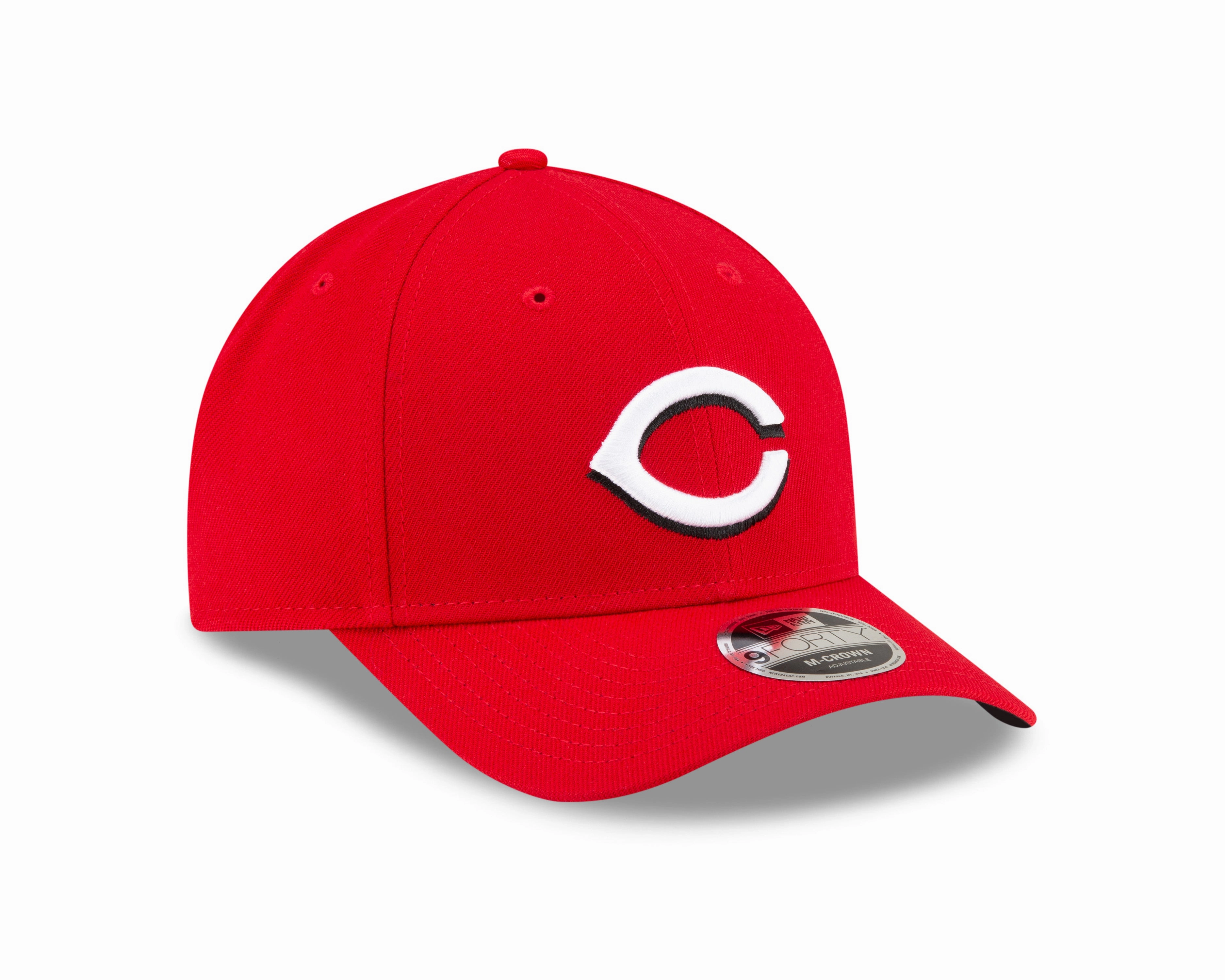 Cincinnati Reds New Era Red Player Replica M-Crown 9FORTY Adjustable Hat