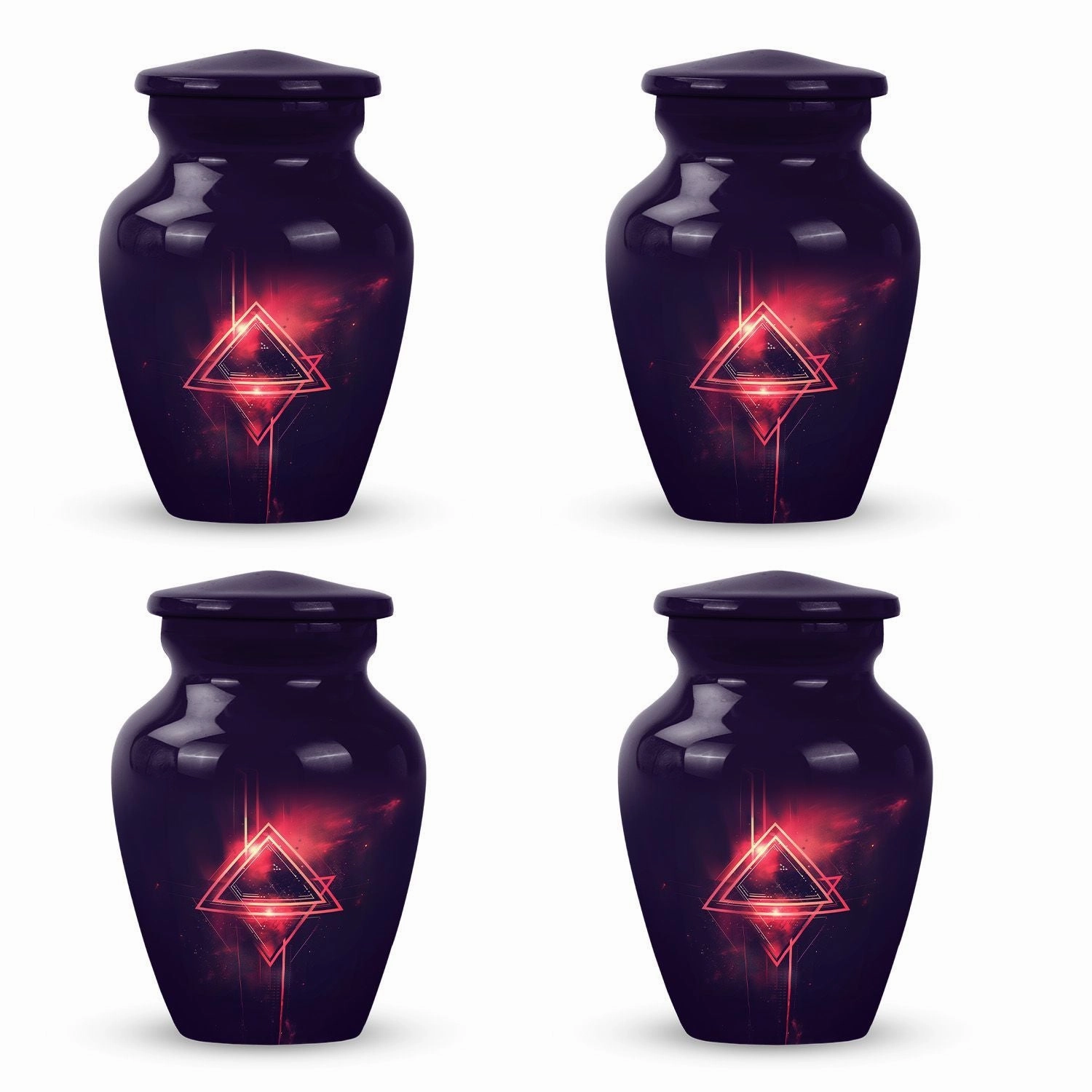 Classic Faithful Departure: Catholic Funeral Urn for Men Ashes