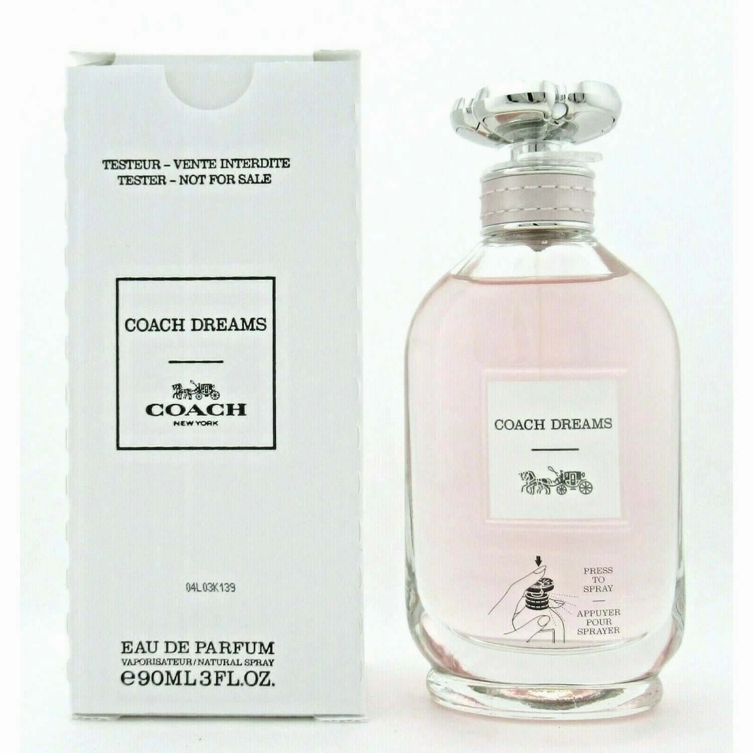 COACH DREAMS by Coach perfume for women EDP 3 / 3.0 oz New Tester