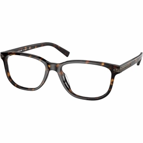 Coach Men's Eyeglasses - Dark Tortoise Plastic Square Frame | COACH 0HC6165U 5120