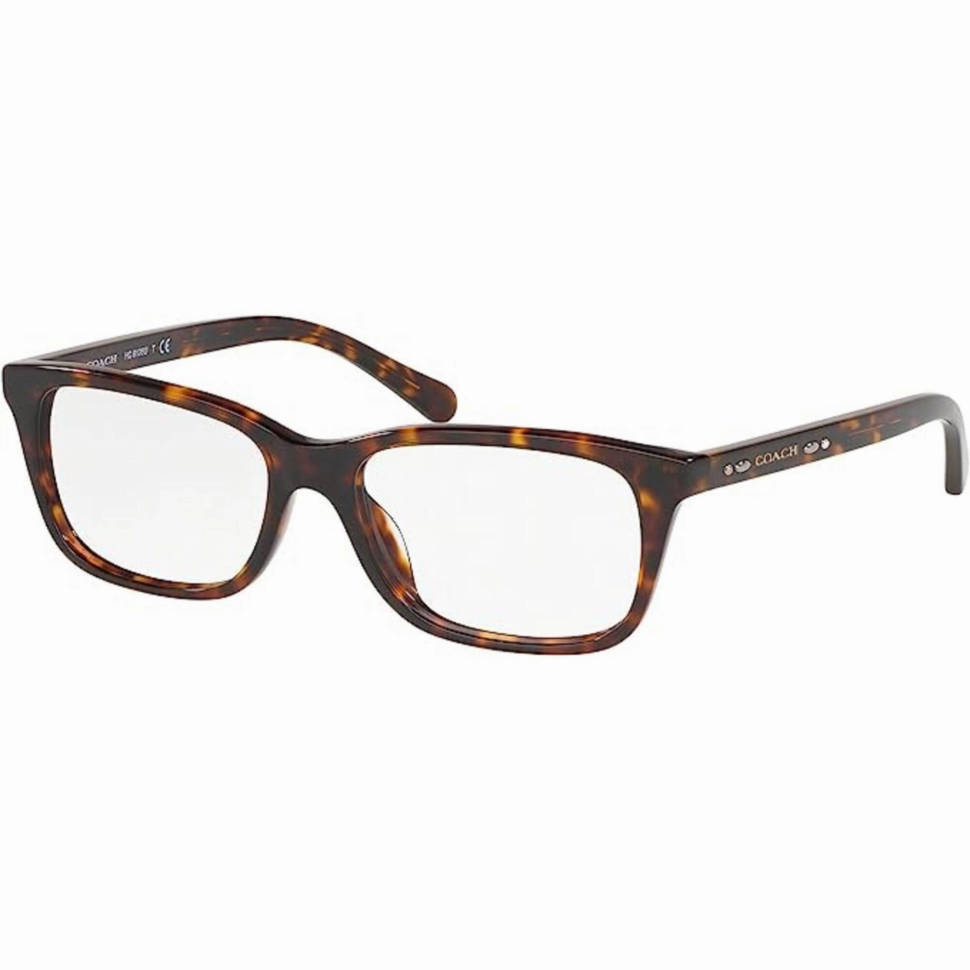 Coach Women's Eyeglasses - Dark Tortoise Frame Fixed Nose Pad | COACH 0HC6136U 5120