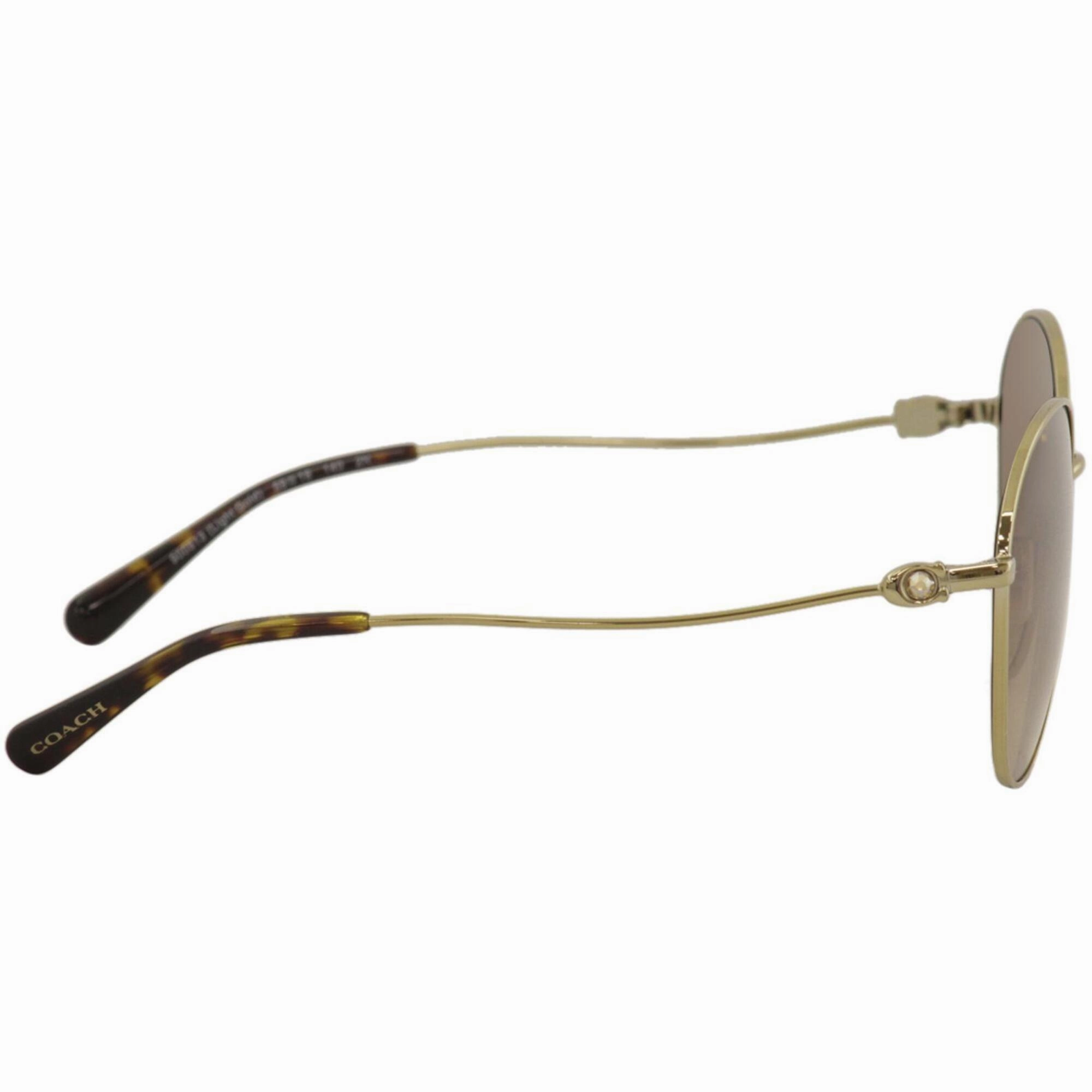 Coach Women's Sunglasses - Brown Gradient Lens Oval Shape Frame | 0HC7097B 90051359