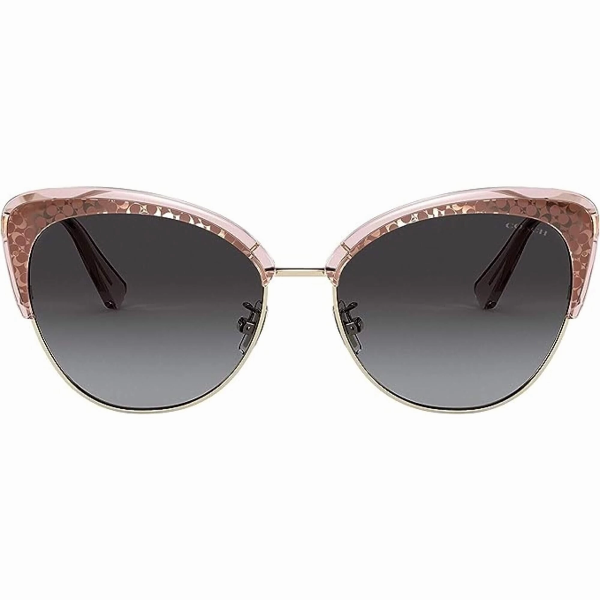 Coach Women's Sunglasses - Grey Gradient Lens Cat Eye Shape Frame | 0HC7110 55758G55