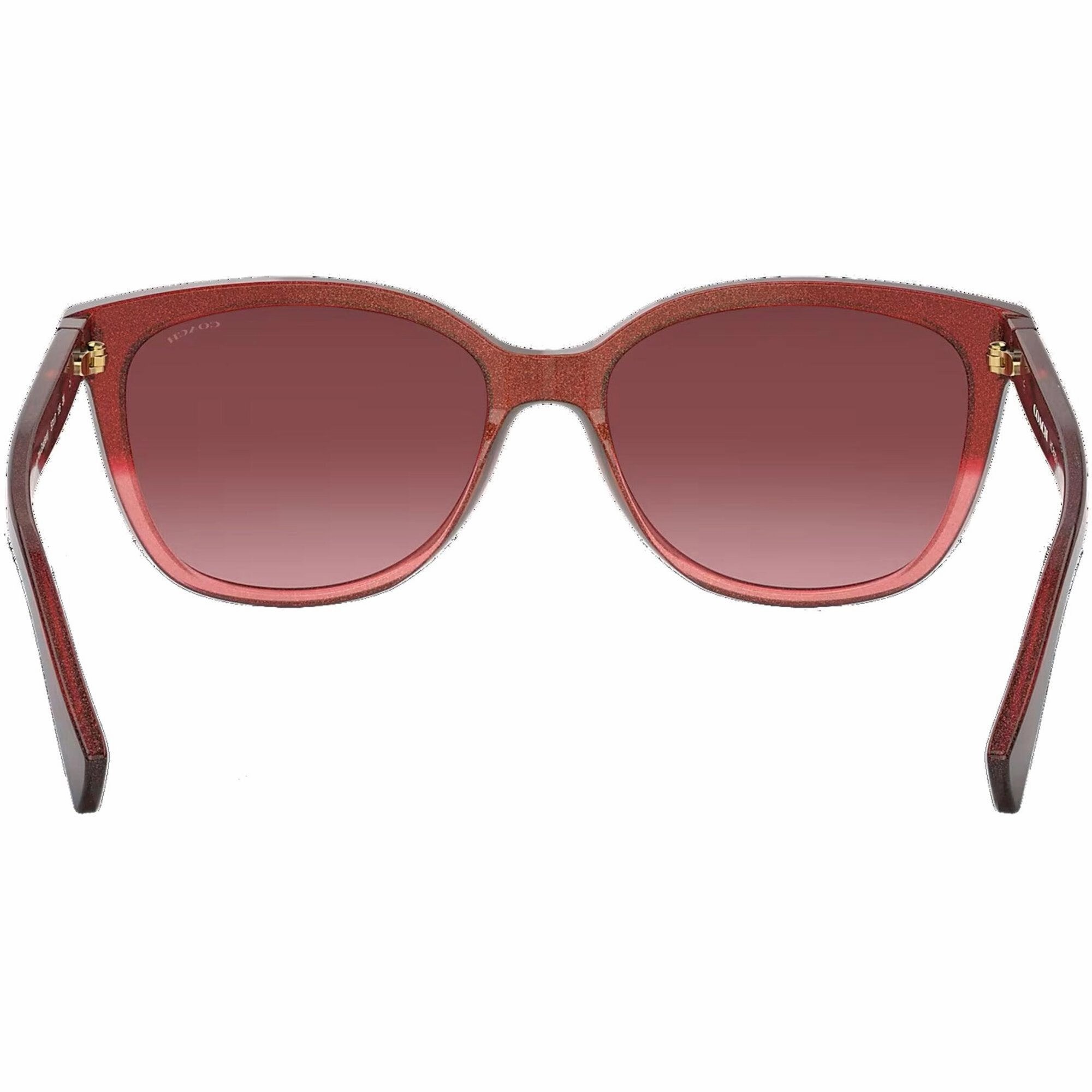 Coach Women's Sunglasses - Shimmer Burgundy/Pink Gradient Frame | 0HC8132 55518H57