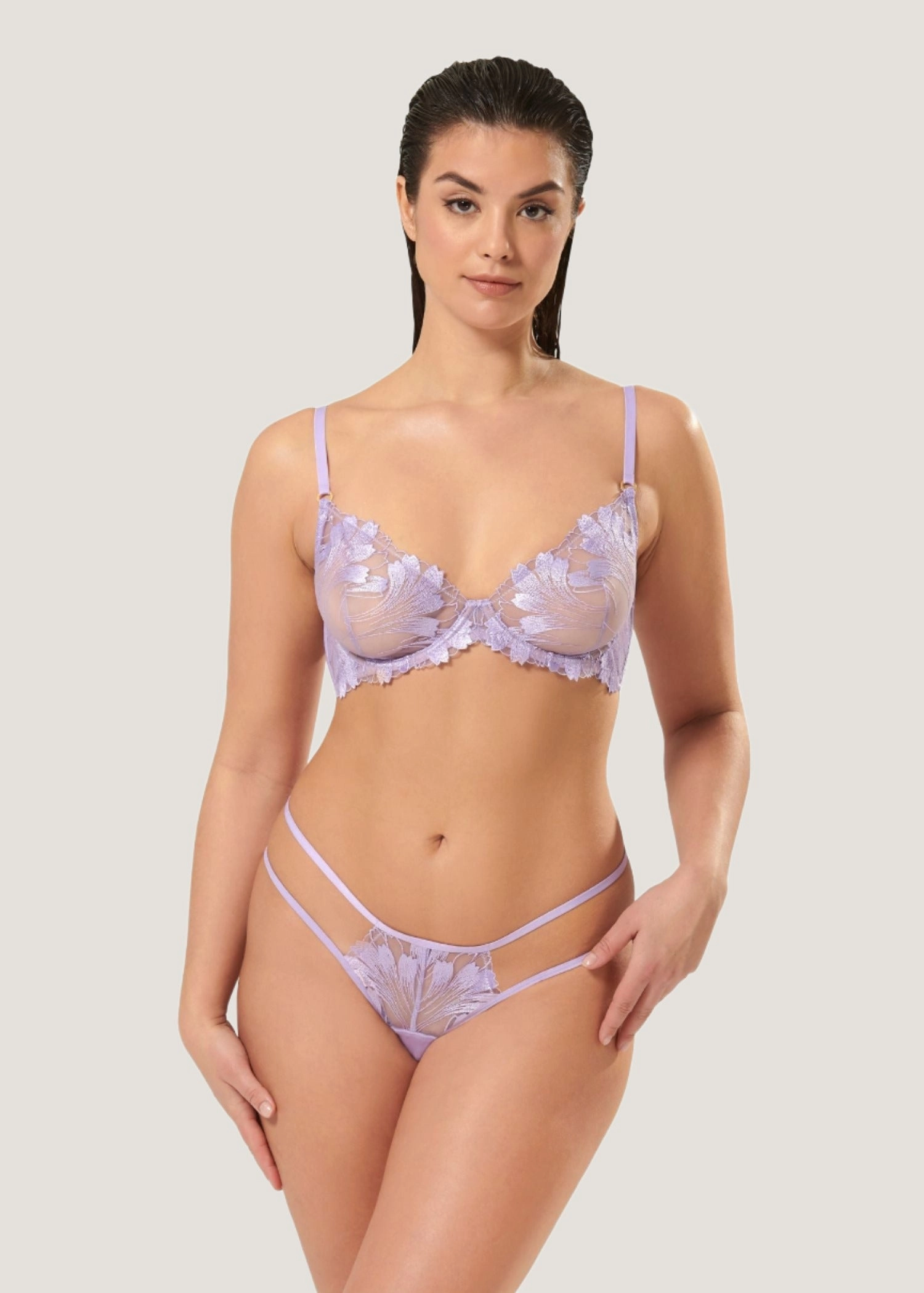 Colette Wired Bra (Purple Rose)