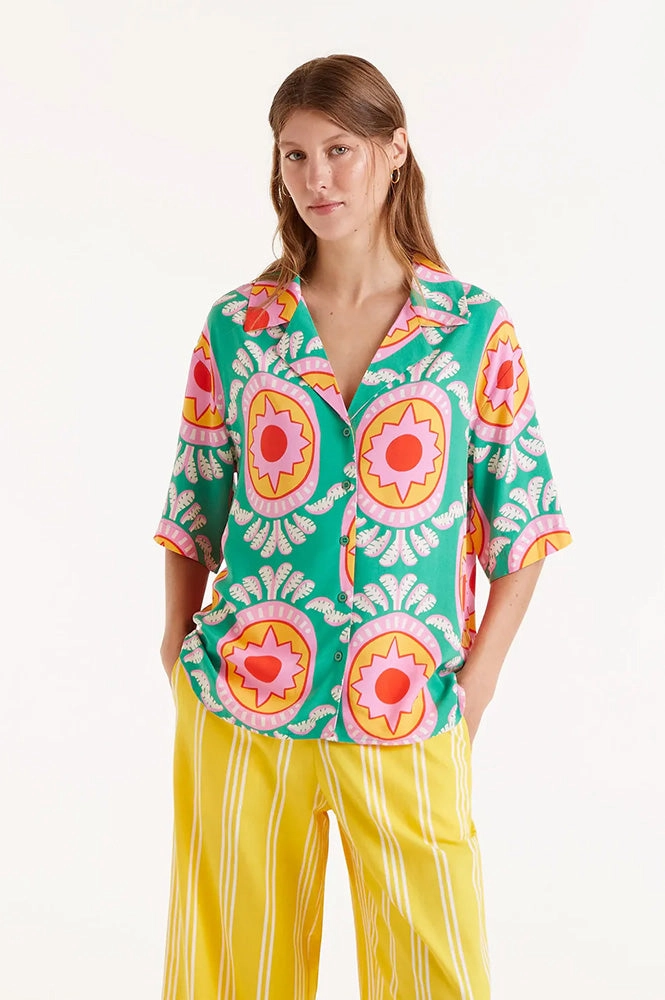 Compania Fantastica Curtibia Print Shirt