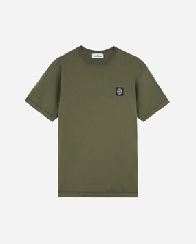 Compass Patch T-Shirt Musk Green
