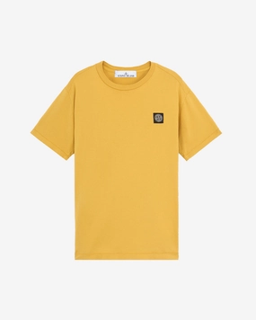 Compass Patch T-Shirt Mustard