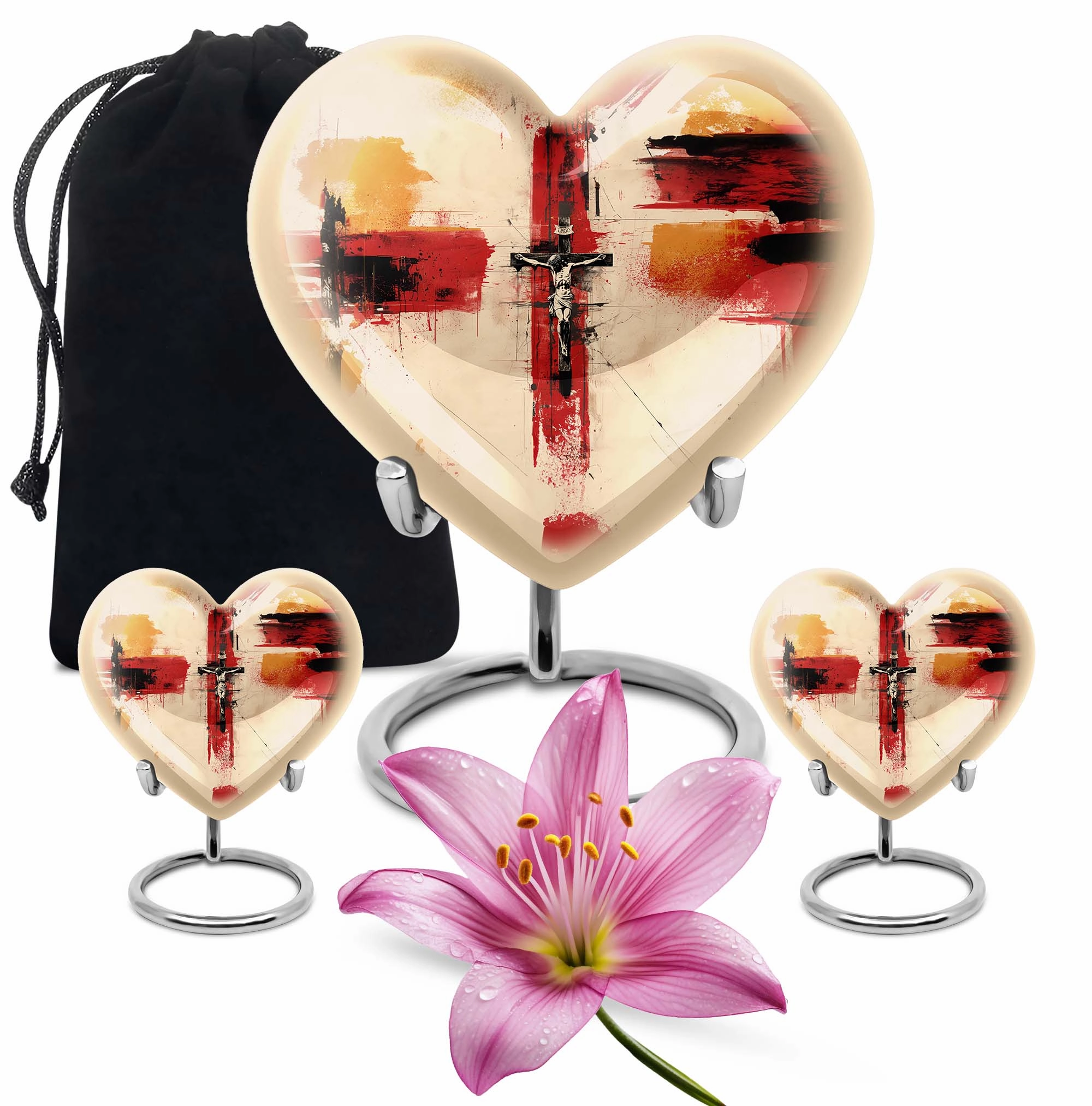 Contemporary Jesus Urn: Artistic Large Memorial Urn