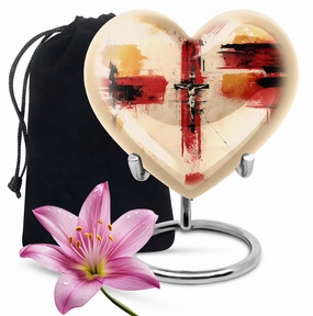 Contemporary Jesus Urn: Artistic Large Memorial Urn
