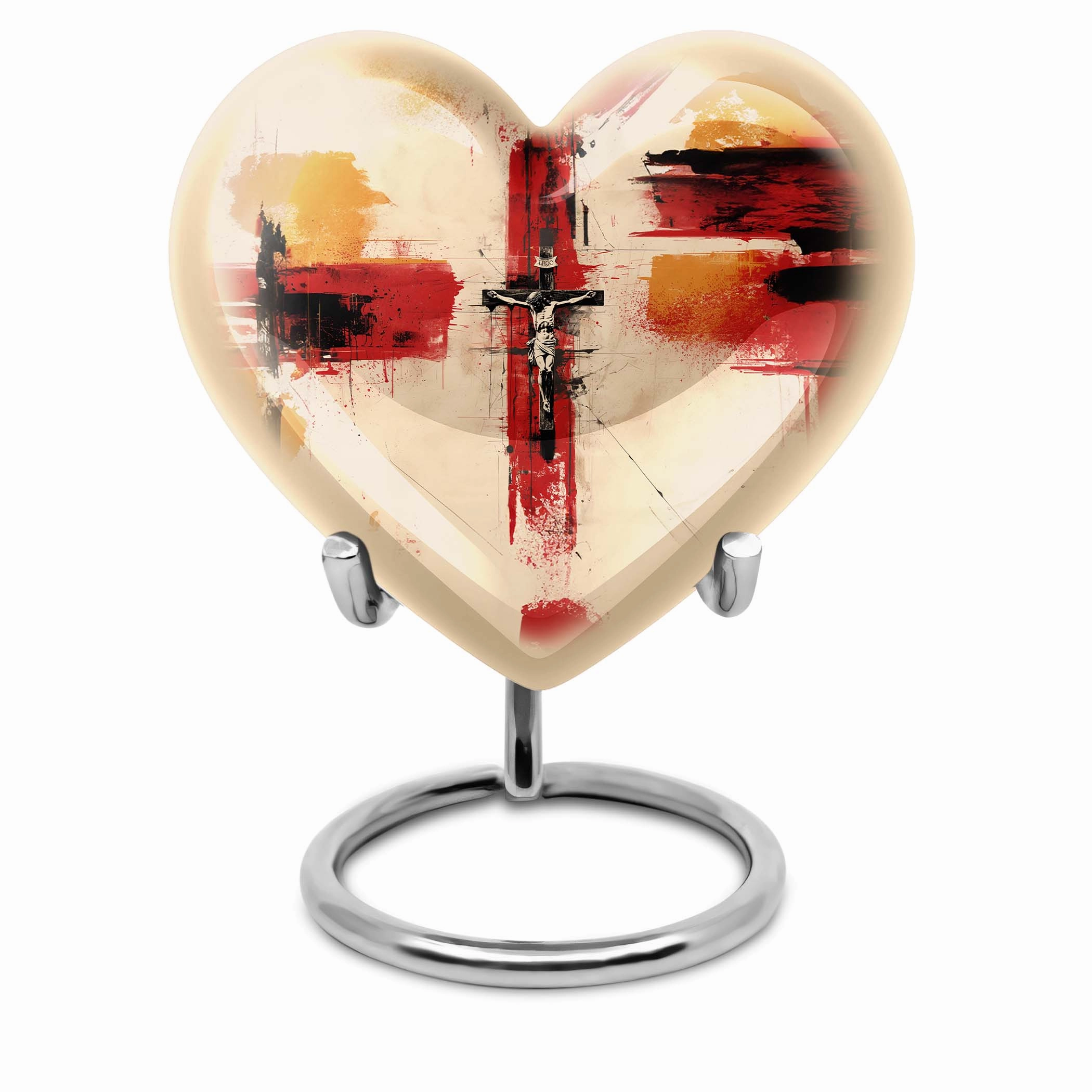 Contemporary Jesus Urn: Artistic Large Memorial Urn