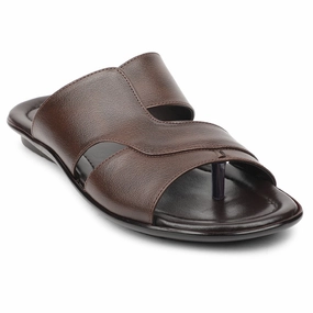 Coolers Brown Casual Slipper For Men COOL99-703 By Liberty