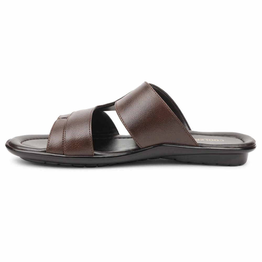 Coolers Brown Casual Slipper For Men COOL99-703 By Liberty