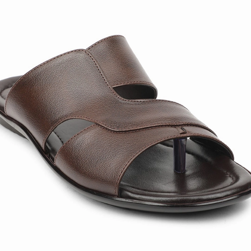 Coolers Brown Casual Slipper For Men COOL99-703 By Liberty