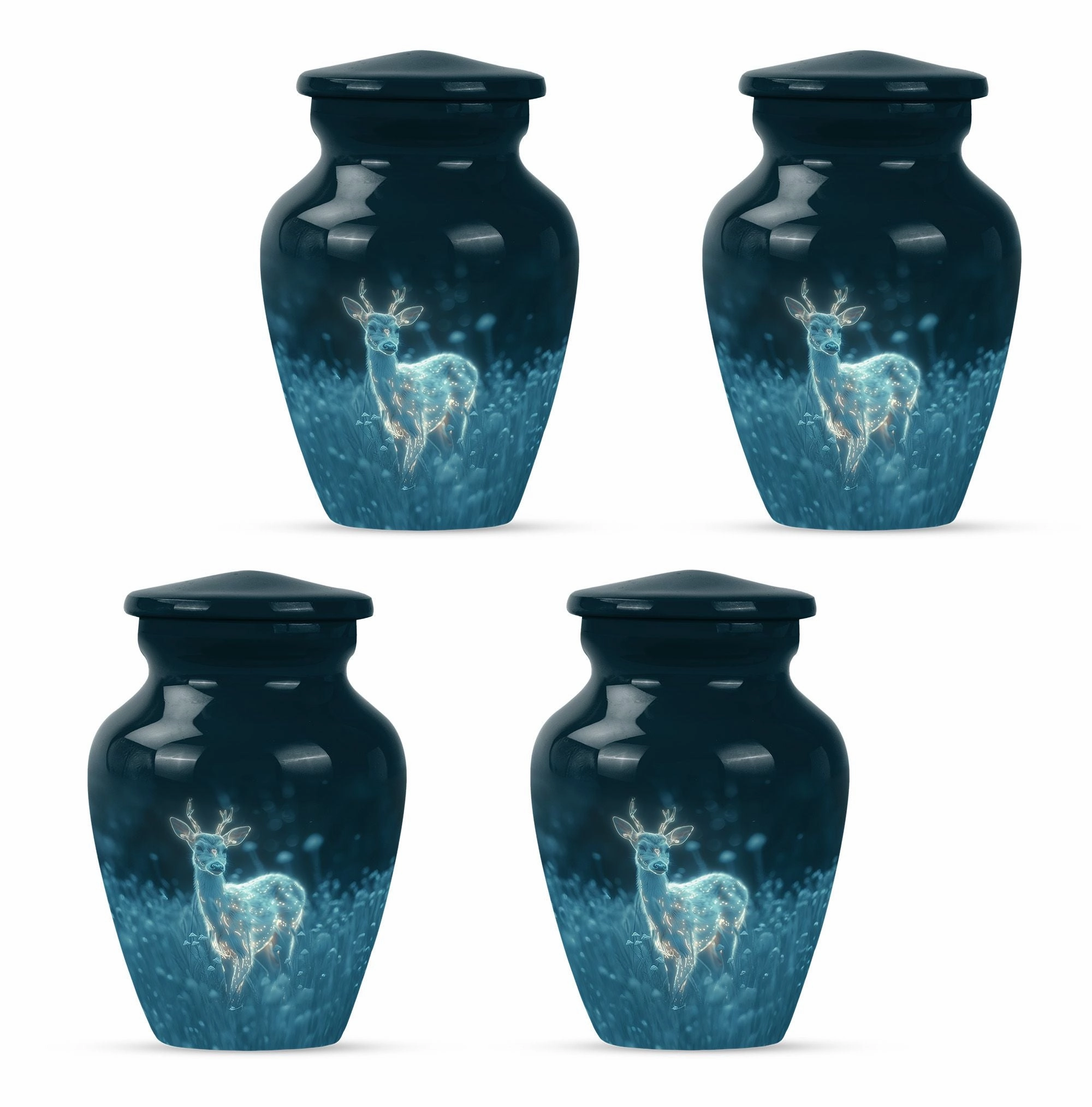 Deer Cremation Urn - Comforting Shelter for Cremated Ashes
