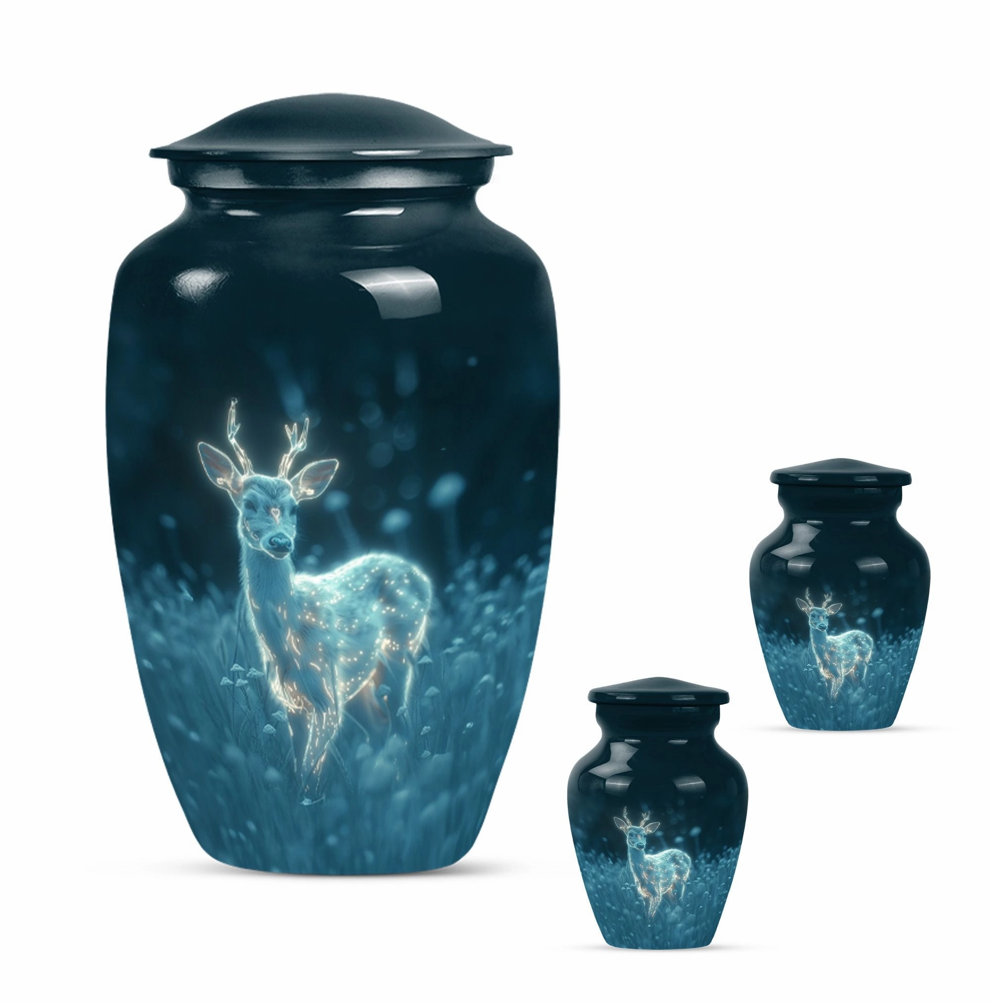 Deer Cremation Urn - Comforting Shelter for Cremated Ashes