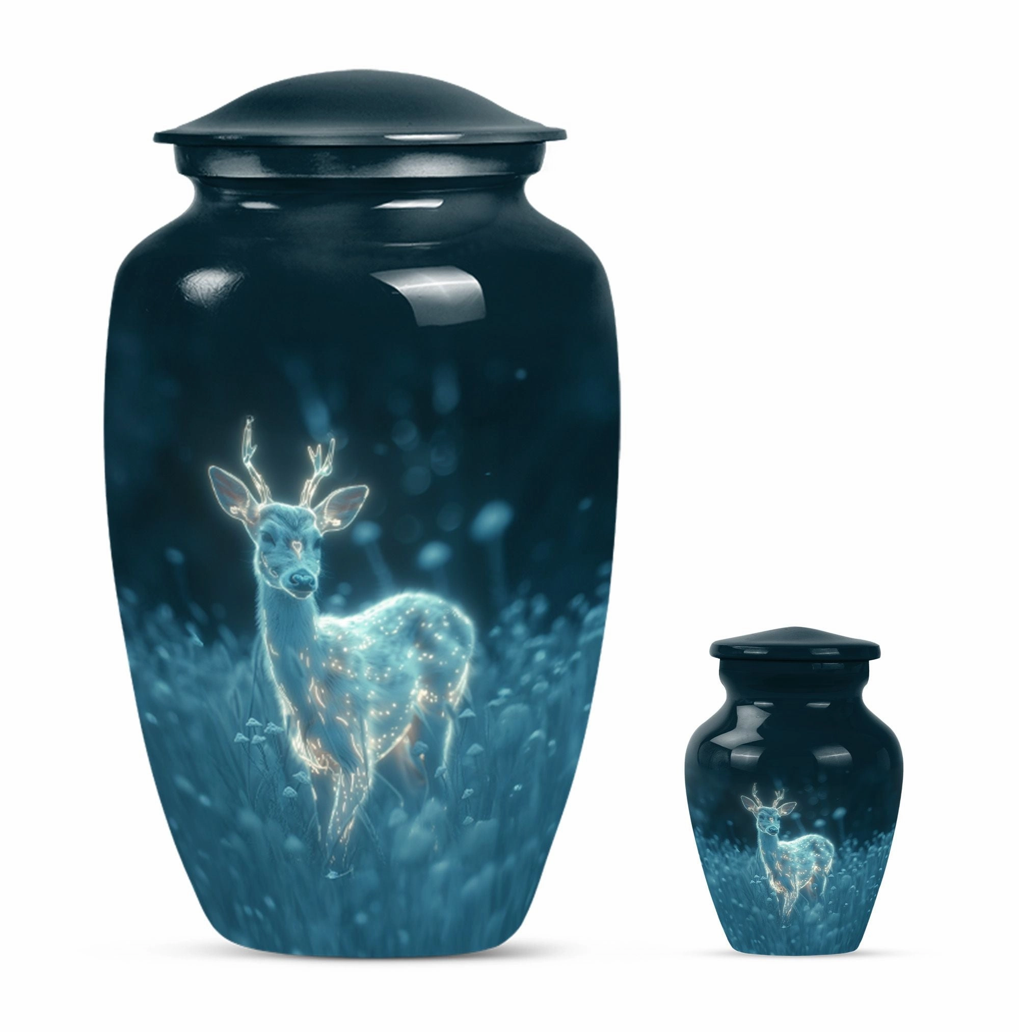 Deer Cremation Urn - Comforting Shelter for Cremated Ashes