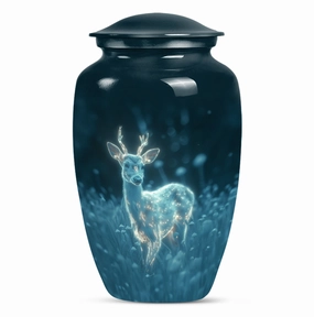 Deer Cremation Urn - Comforting Shelter for Cremated Ashes