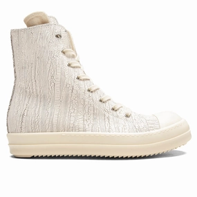 Denim Sneaks - Milk White