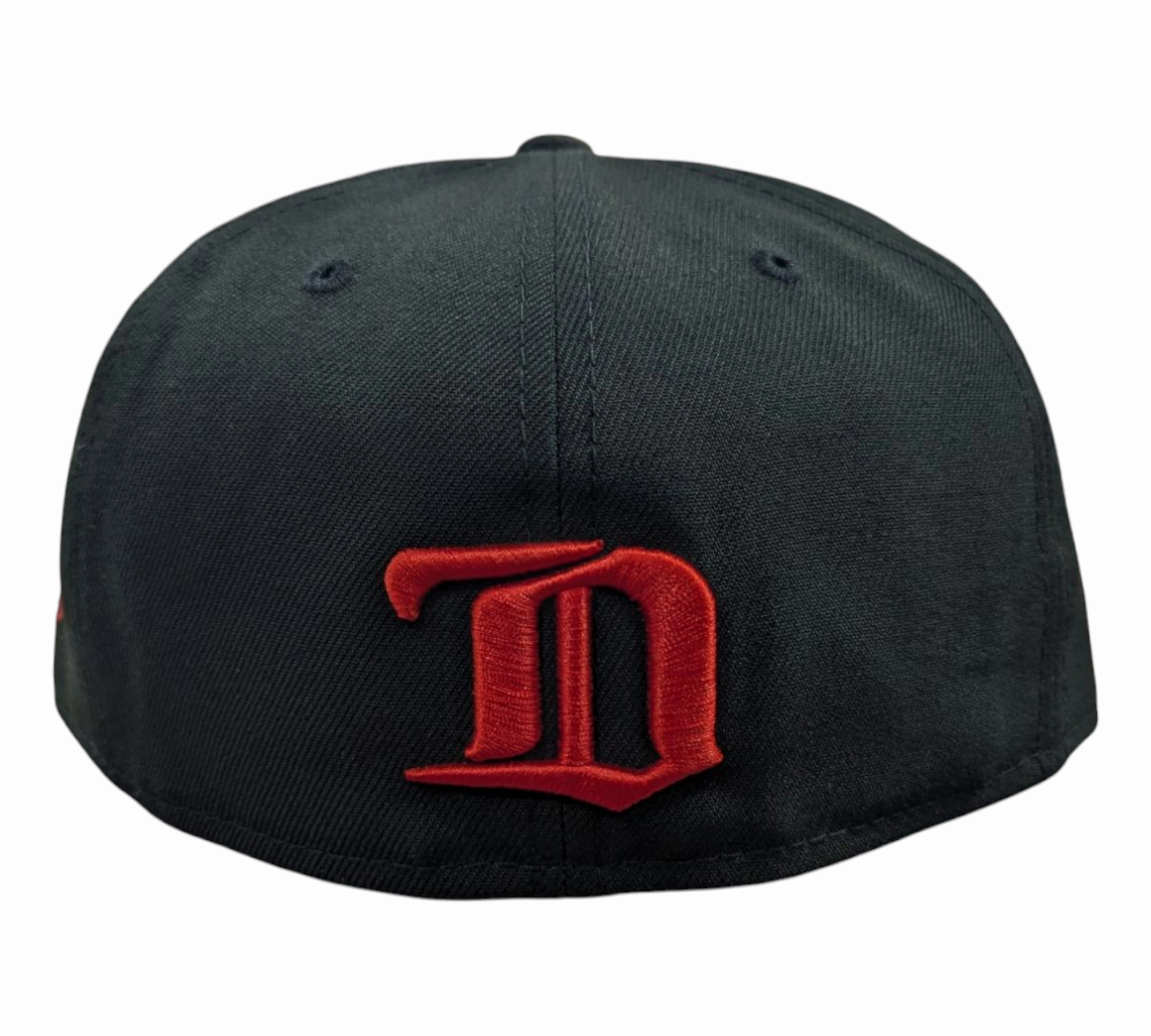 Detroit Red Wings New Era Black 59FIFTY Fitted Hat