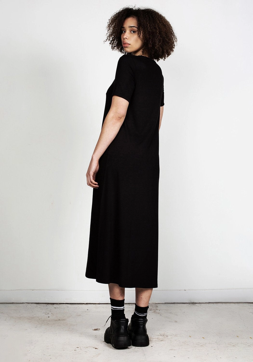 Digital Maxi Tee Dress