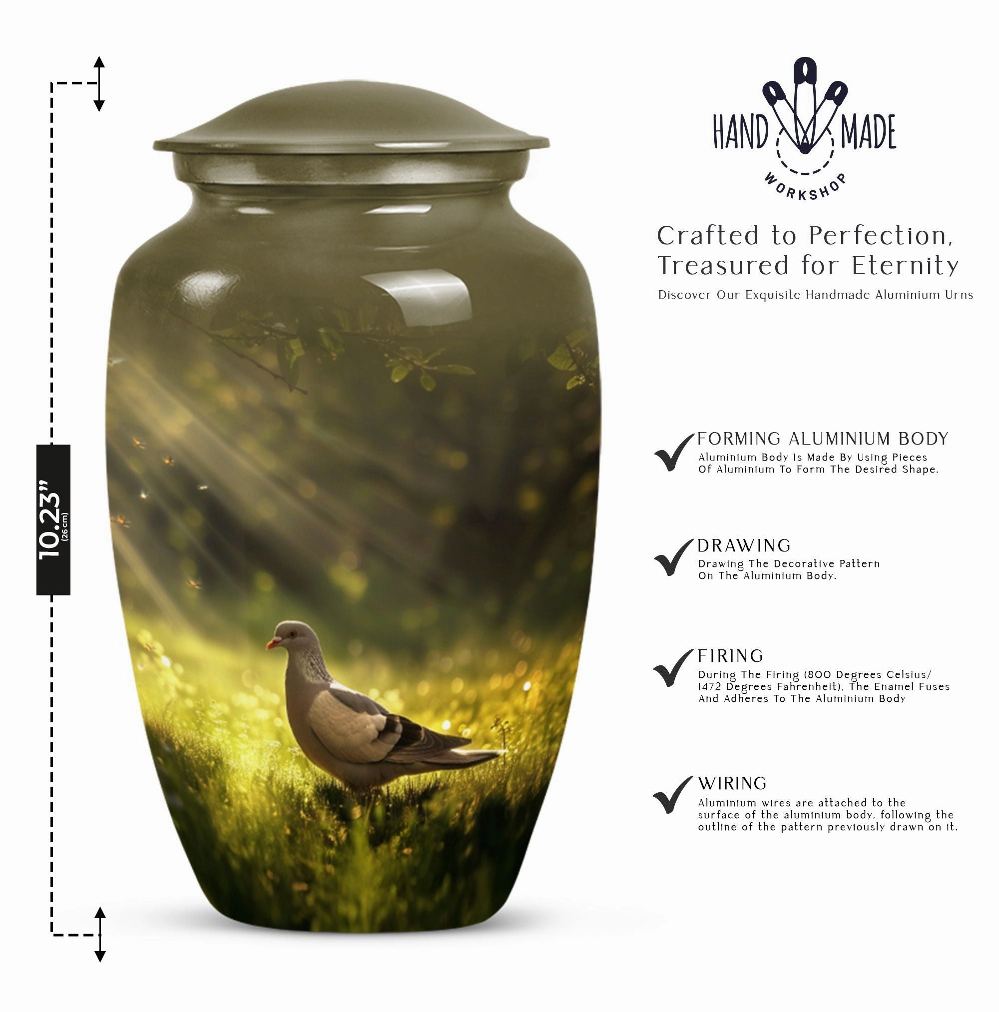 Dove Embrace - The Ultimate Memorial Cremation Urn