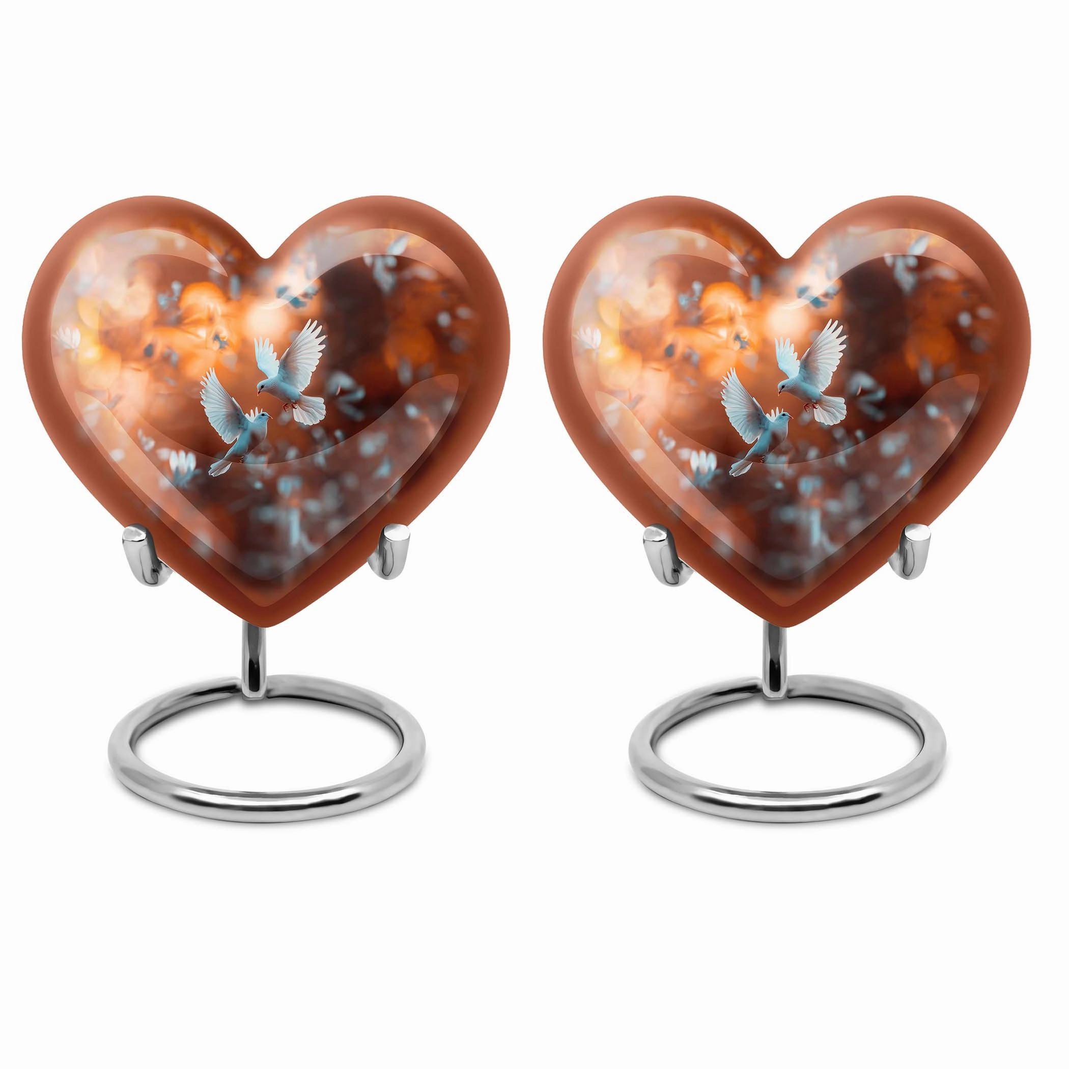 Dove Urn - Cherished Dad Cremation Memorial urn for Remembrance