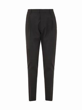 Dsquared2 Logo Patch Slim-Cut Cropped Pants
