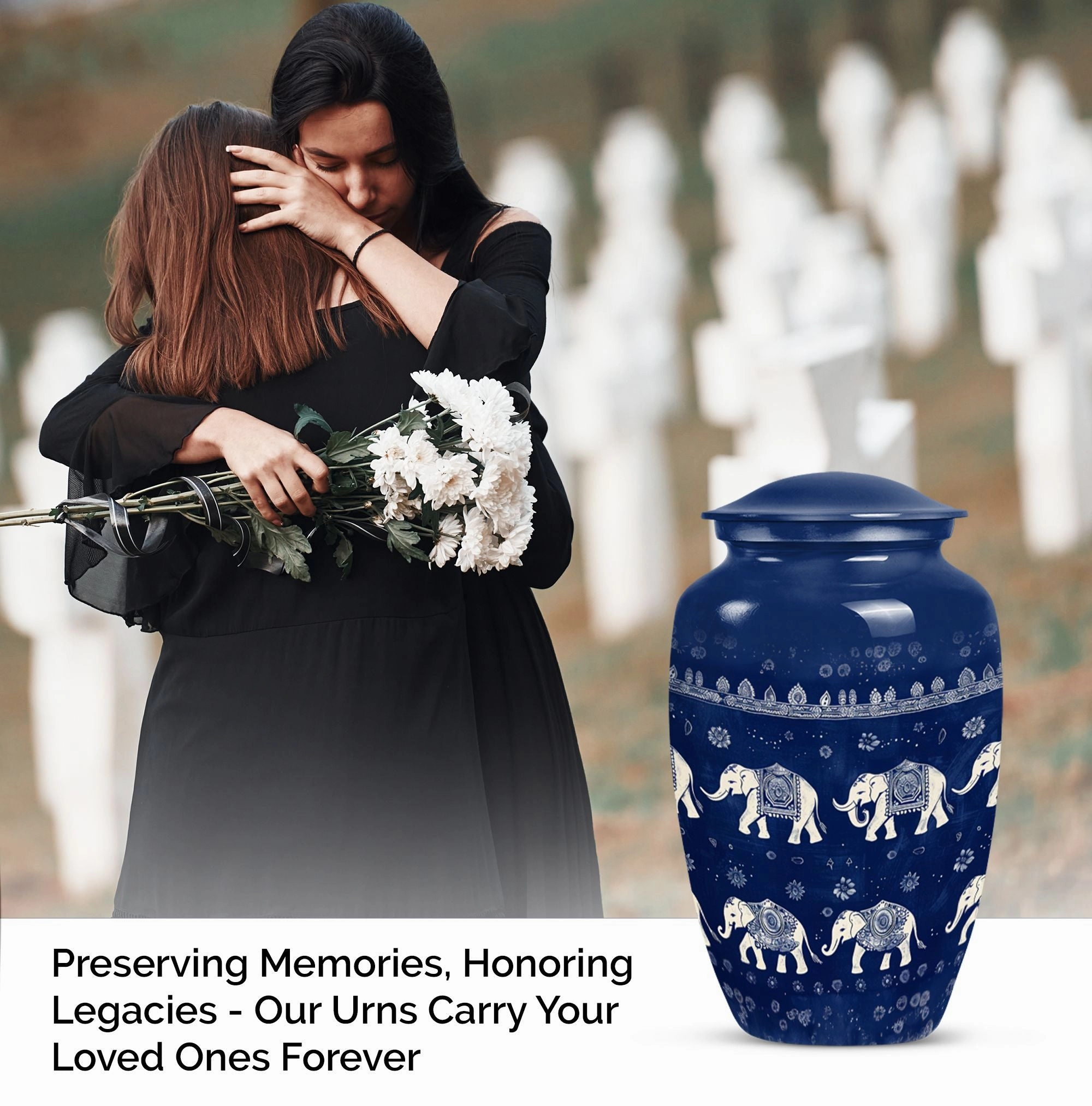 Elephant Family Memorial: Timeless Cremation Tribute