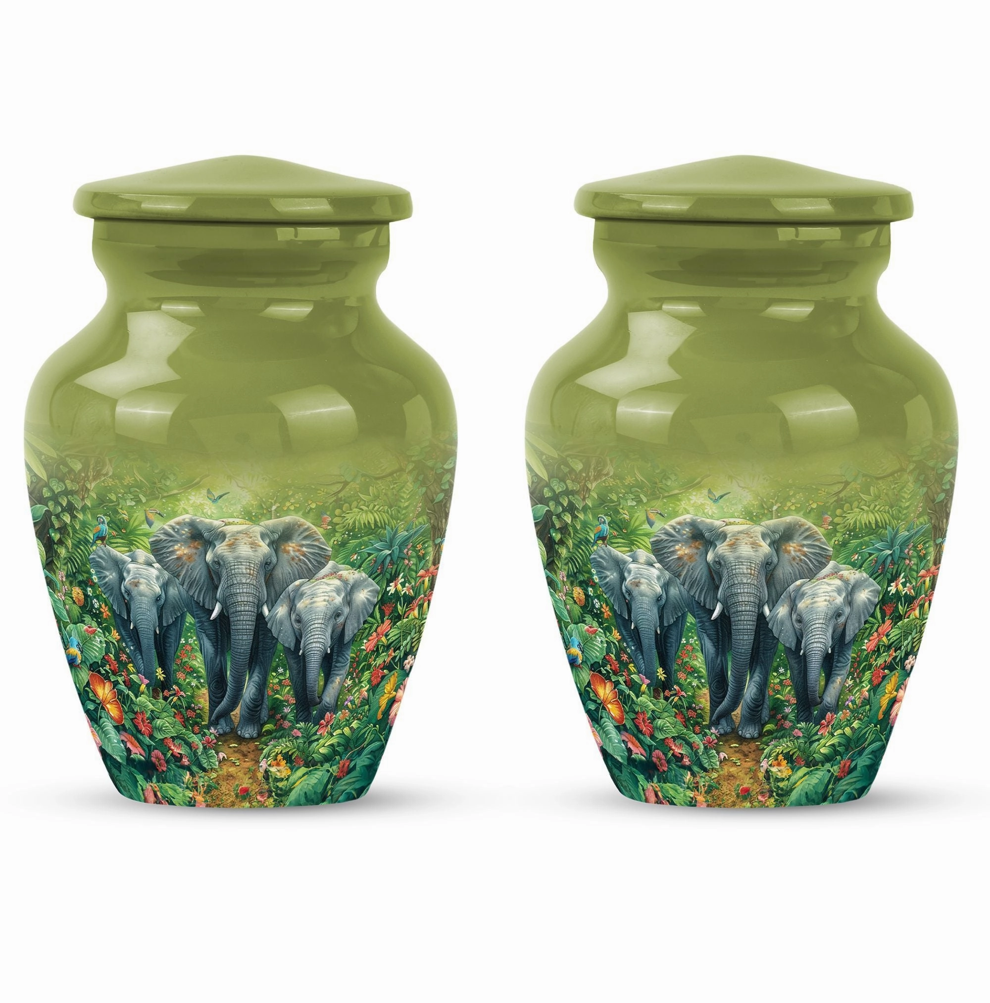 Elephant Keepsake: Tribute Cremation Urn for an Unforgettable Dad