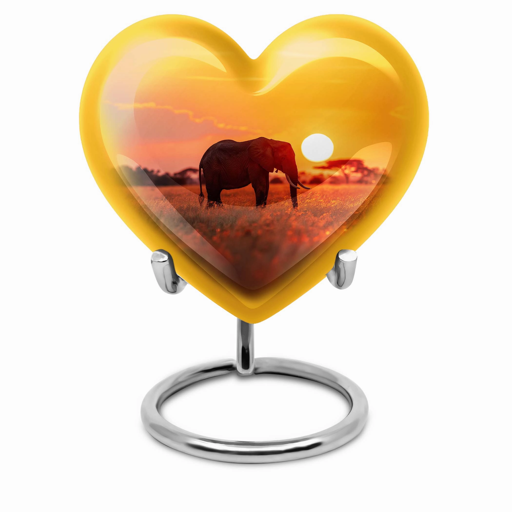 Elephant Tribute: Distinctive Memorial Urn for Men