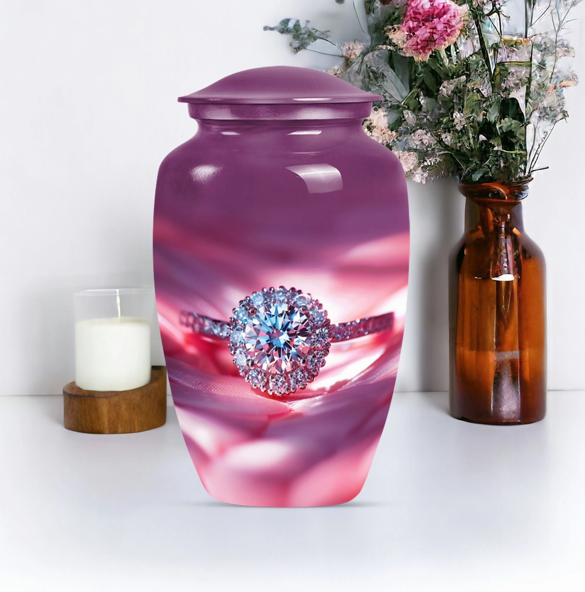 Enduring Memorial Ring Urn - A Symbolic Homage for Loved Ones