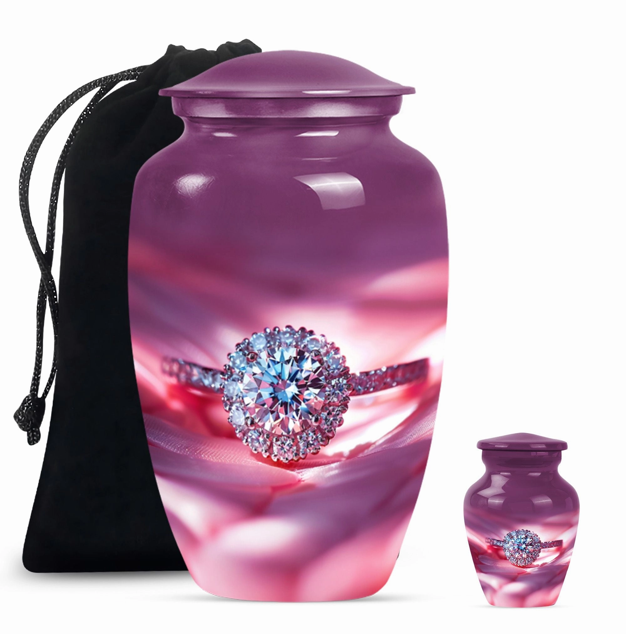 Enduring Memorial Ring Urn - A Symbolic Homage for Loved Ones
